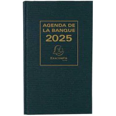 Agenda de Banque 2025 - 175 x 280 mm EXACOMPTA 2 volumes