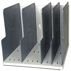 Photo Trieur vertical - 5 intercalaires - A4 - Gris EXACOMPTA Modulotop