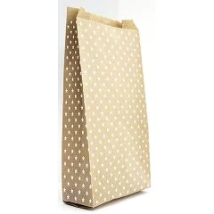 Pochette d'emballage en papier kraft - 150 x 310 mm - Etoiles CLAIREFONTAINE