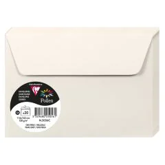 Photo Enveloppe POLLEN Gris Perle Format  114 x 162 mm 5056C