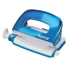 Photo LEITZ : Perforateur 10 feuillets - Bleu - 5060-10-36  Wow Nexxt 5060