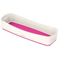 Photo Bac de rangement WOW - Blanc / Rose LEITZ My Box