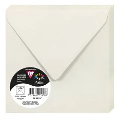 Photo Enveloppes - 140 x 140 mm - Gris Perle POLLEN 