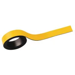 Photo Maul : Bande magnétique - 20 mm x 1m - Jaune 65207-15