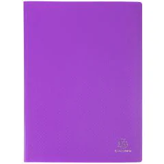 Photo Protège-documents de 80 vues - Violet EXACOMPTA Opaque Image