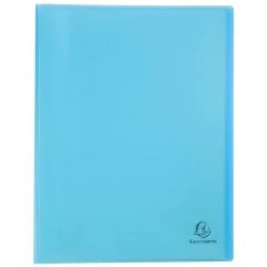 Photo Protège-Documents de 80 Vues - Bleu EXACOMPTA Chromaline Pastel