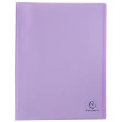 Photo Protège-Documents de 80 Vues - Mauve EXACOMPTA Chromaline Pastel