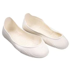 Photo Paire de surchaussures en latex - 41-44 - Blanc HYGOSTAR