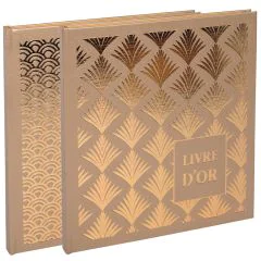 EXACOMPTA : Livre d'or - Balacron noir - 260 x 220 mm 4981E