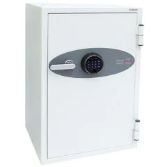 Photo Coffre-fort ignifuge 1h30 - Serrure biométrique - 84 L PHOENIX DS2502F