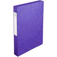 Photo Boîte de classement Cartobox - Dos 40 mm - Violet EXACOMPTA Image