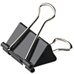 Photo Pince double clip - Largeur 51 mm - Noir WONDAY