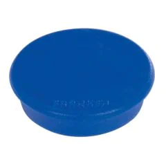 Photo Lot de 10 Aimants ronds - 13 mm - Bleu foncé : FRANKEN