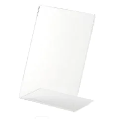 Photo Présentoir de table incliné A4 - 210 x 297 mm : HELIT H2354302
