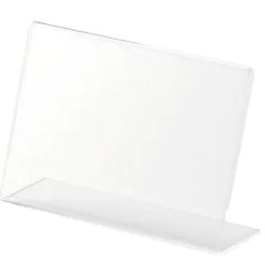 Photo Présentoir de table incliné - 150 x 100 mm : HELIT H2354502