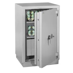 Photo HARTMANN Media Duo 1175 Armoire forte ignifuge 2 H magnétique - Serrure à clé - 175 L