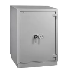 Photo HARTMANN Media Duo Armoire forte ignifuge 2H magnétique - 240 L Serrure à clé (Classe 2)