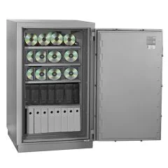 Photo HARTMANN Media Duo 1430 Armoire forte ignifuge 2H magnétique - Serrure à clé - 430 L