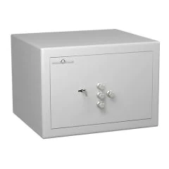 Photo HARTMANN MB30 Coffre-fort de sécurité anti-feu - Serrure à clé et à tubes compteurs - 24 Litres