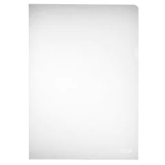 Photo Lot de 100 Pochettes à coins A4 - PP 0,09 - Transparent : HERLITZ 10843753 