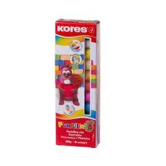Photo Lot de 10 rouleaux de pâte à modeler pour enfants - Plastilina : KORES