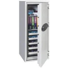 Photo Armoire forte ignifugée - Serrure électronique - Coupe-feu 2 H - 228 L PHOENIX DATA COMMANDER DS4622E