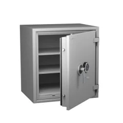 Photo HARTMANN Protect Duo 93 Coffre-fort ignifuge 1H - Serrure à clé et électronique