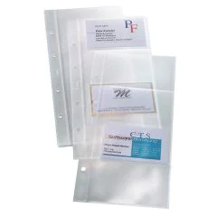 Photo SIGEL : Lot de 10 pochettes à 1 rangée pour 80 cartes VZ350