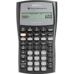 Photo TEXAS INSTRUMENTS : Calculatrice - BA II Plus college