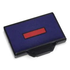 Photo TRODAT : Cassette de rechange pour tampon 6/56/2 - Bleu/Rouge - 51 56321