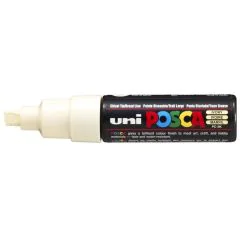 Photo Marqueur peinture Posca PC 8K - Ivoire UNI-BALL