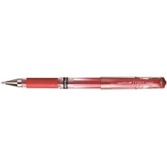 Photo Stylo roller à encre gel - SIGNO Broad UM-153 - Rouge métallique UNI-BALL UM-153 RM - Ecriture 