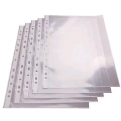 Pochettes perforées transparentes A4 PRO-Office 11170974
