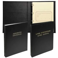 Registres SARL Assemblée générale, Livre journal et inventair