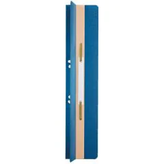 Photo Relieur à lamelles pour dossier avec pli - Bleu : LEITZ Lot de 25  - 3726-00-35