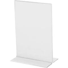 Présentoir de table droit - A6 portrait : SIGEL Visuel