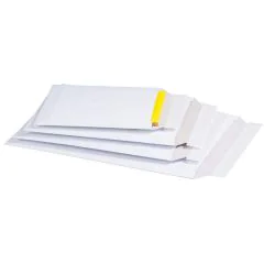 Photo Pochette d'expédition adhésive - Blanc - 175 x 250 mm - A5 : SMARTBOXPRO Image