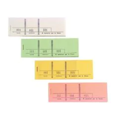 PASSE-PARTOUT Blocs de Tickets Carnet de 100 coupons Exacompta modèle