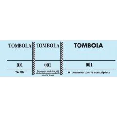 TOMBOLA :Tickets BLEU 96500E Exacompta