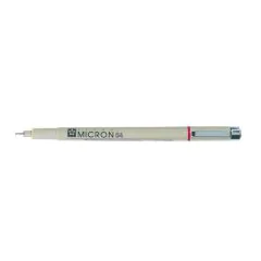 Stylo feutre à pointe fine - 0,4 mm - Rouge : SAKURA Pigma Micron 04 (XSDK0419) image