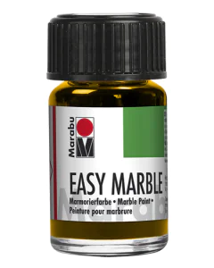 Photo MARABU : Peinture pour marbrure - 15 ml - Jaune moyen 13050039021