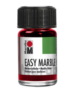 Photo MARABU : Peinture pour marbrure - 15 ml - Rouge Cerise 13050039031