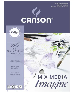 Photo 200006008 Canson Cahier à dessin 100 pages - A4