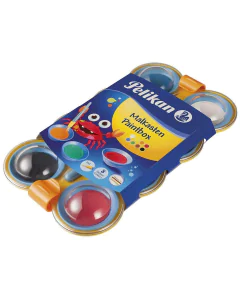 Photo PELIKAN : Boîte de peinture enfants Mini Friends - 8 couleurs