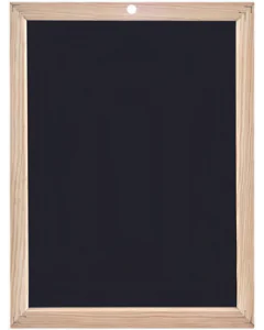 Photo Ardoise Noire cadre en bois - 400 x 600 mm JPC