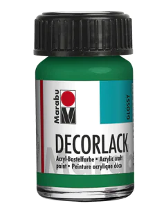 Photo MARABU : Vernis acrylique - Decorlack - 15 ml - Vert