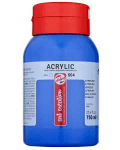 Photo ROYAL TALENS : Peinture acrylique ArtCréation - Bleu outremer - 750 ml