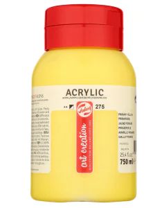 Photo ROYAL TALENS : Peinture acrylique ArtCréation - Jaune primaire - 750 ml