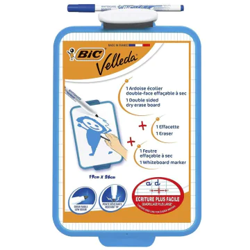 Photo Ardoise blanche - 190 x 260 mm BIC Velleda