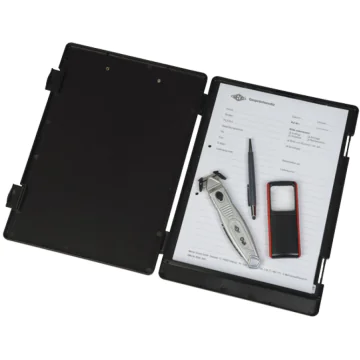 Photo Porte-bloc avec compartiment de rangement - Noir WEDO XS